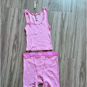 SKIMS COTTON RIB SET NEW